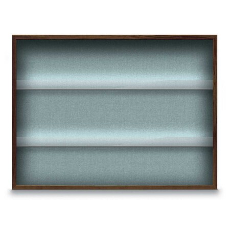 United Visual Products Outdoor Enclosed Combo Board, 48"x36", White Frame/White Porc & Buff UVCB4836ODW-WHTPORC-BUFF